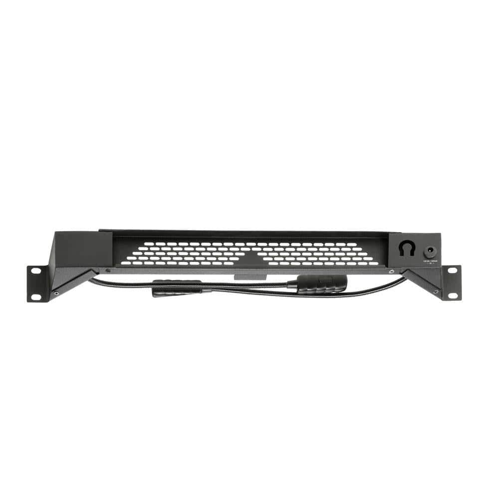 Adam Hall 19" Parts Dual Gooseneck RGB and White COB LED Rack Light - Image 4