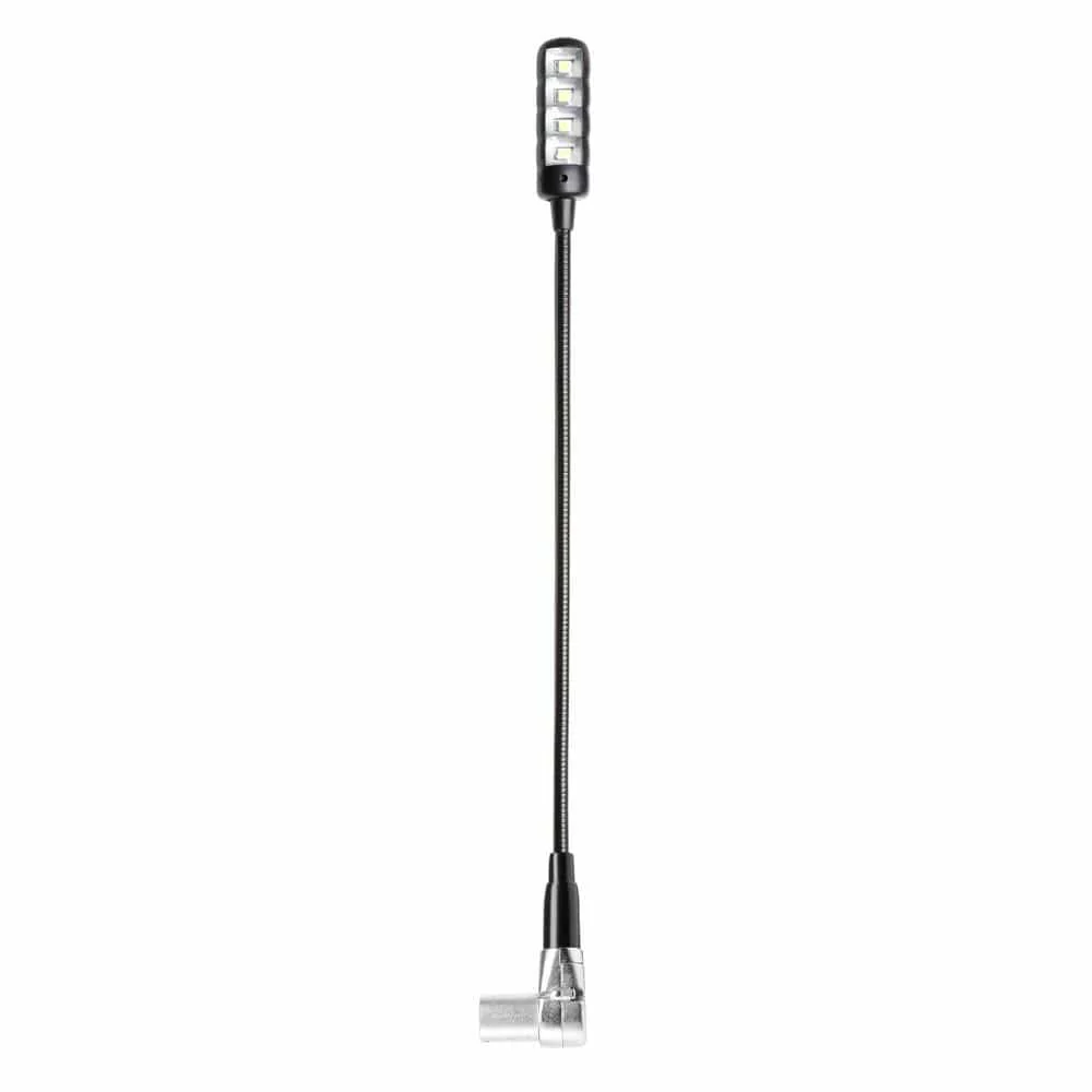 Adam Hall Sled Angled 4 Pin XLR Gooseneck Light Stands with 4 COB Leds - Image 3