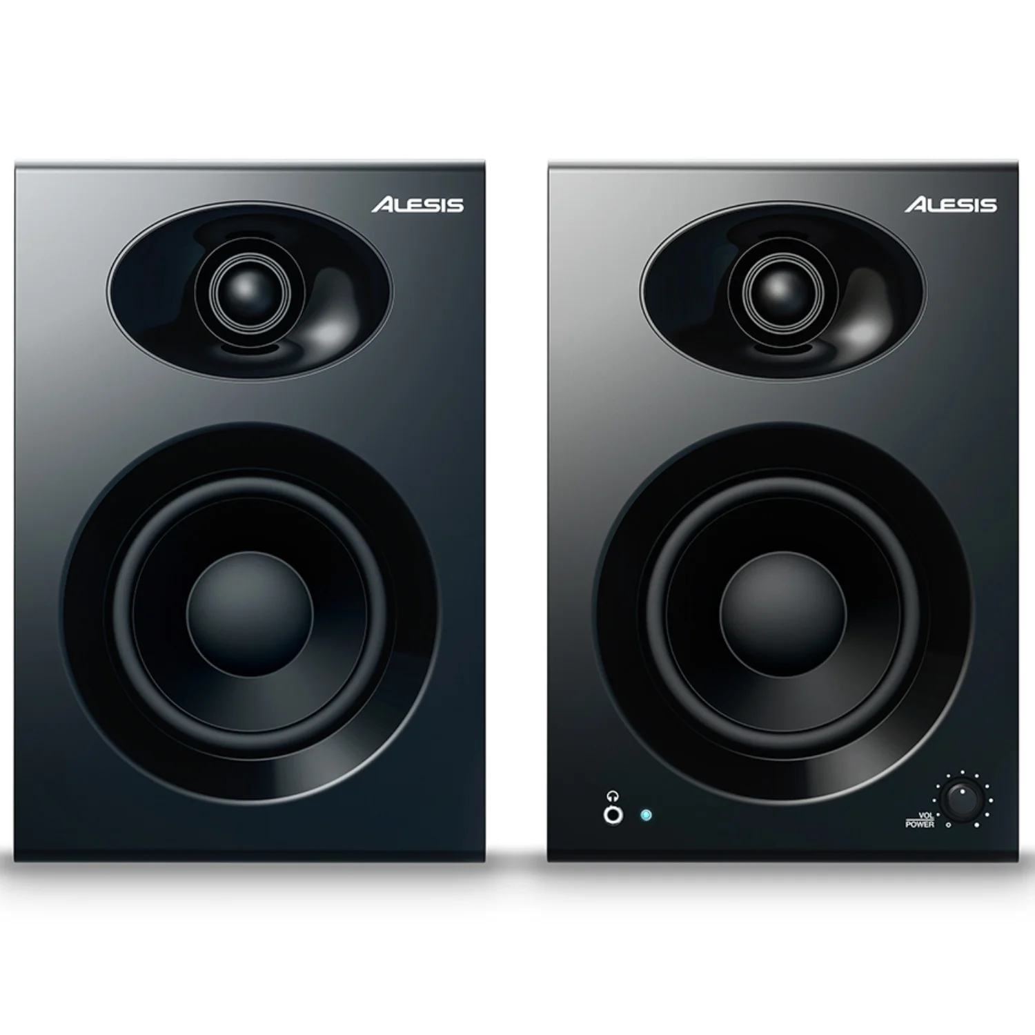 Alesis Elevate 4 4-Inch Powered Active Studio Monitor Speakers - Pair