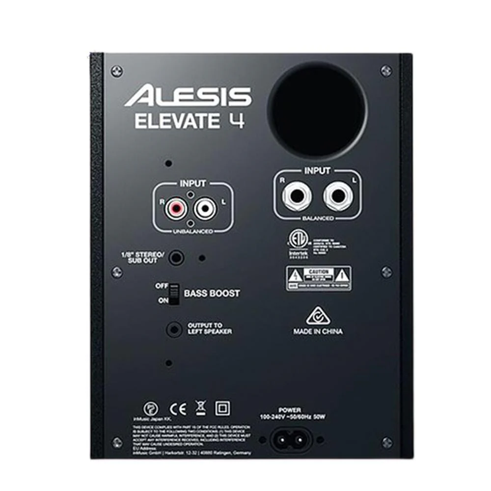 Alesis Elevate 4 4-Inch Powered Active Studio Monitor Speakers - Pair - Image 5