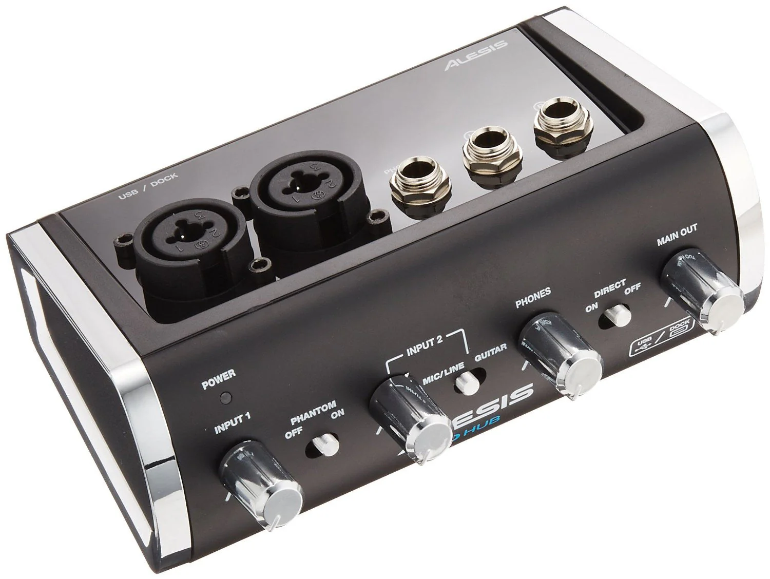 Alesis I/O HUB 2-Channel Audio Interface for iOS and USB