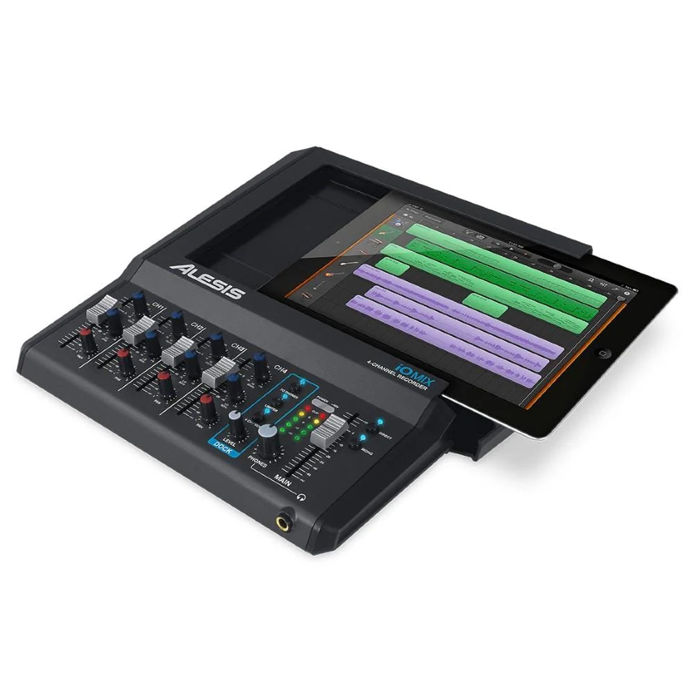 Alesis IOMIX 4-Channel Audio Interface/Mixer for iPad - Image 3