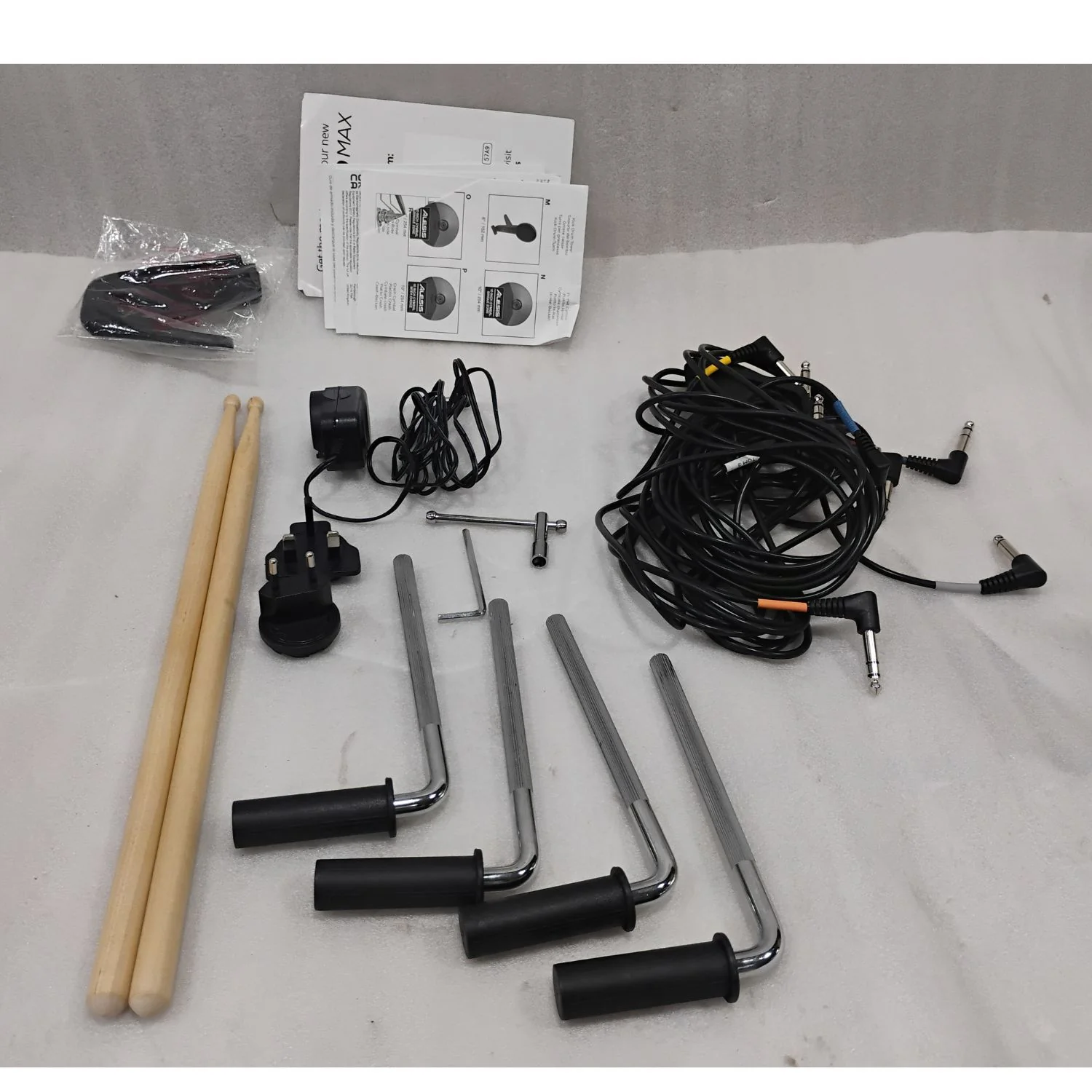 Alesis Nitro Max Kit Eight Piece Electronic Drum Kit with Mesh Heads and Bluetooth - Open Box - Image 48