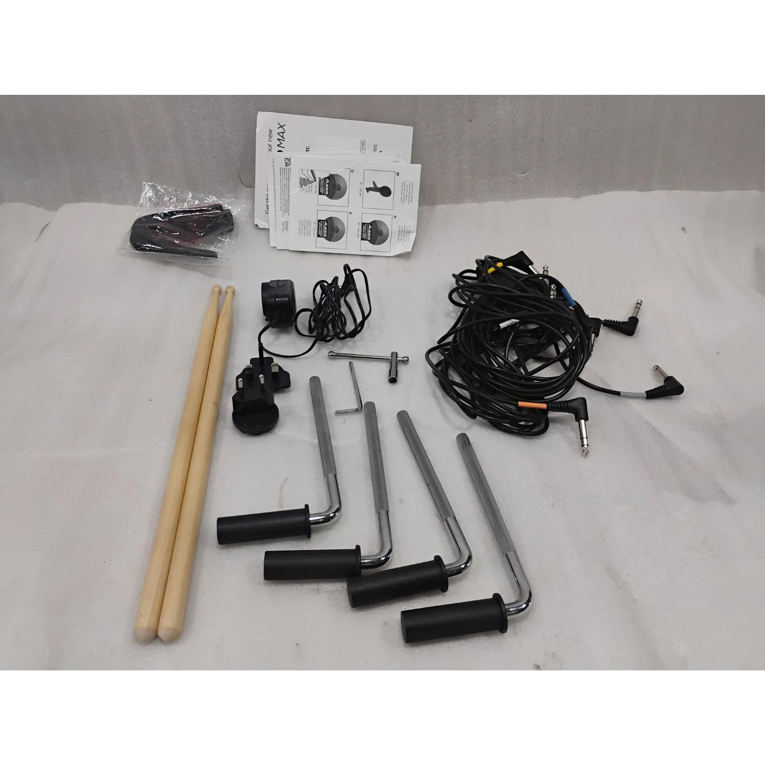 Alesis Nitro Max Kit Eight Piece Electronic Drum Kit with Mesh Heads and Bluetooth - Open Box - Image 76