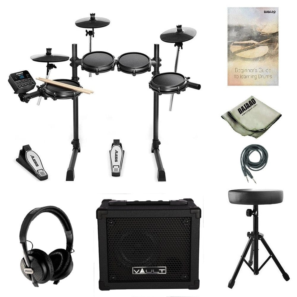Alesis Turbo Mesh 7-Piece Electronic Drum Kit Bundle - Image 4