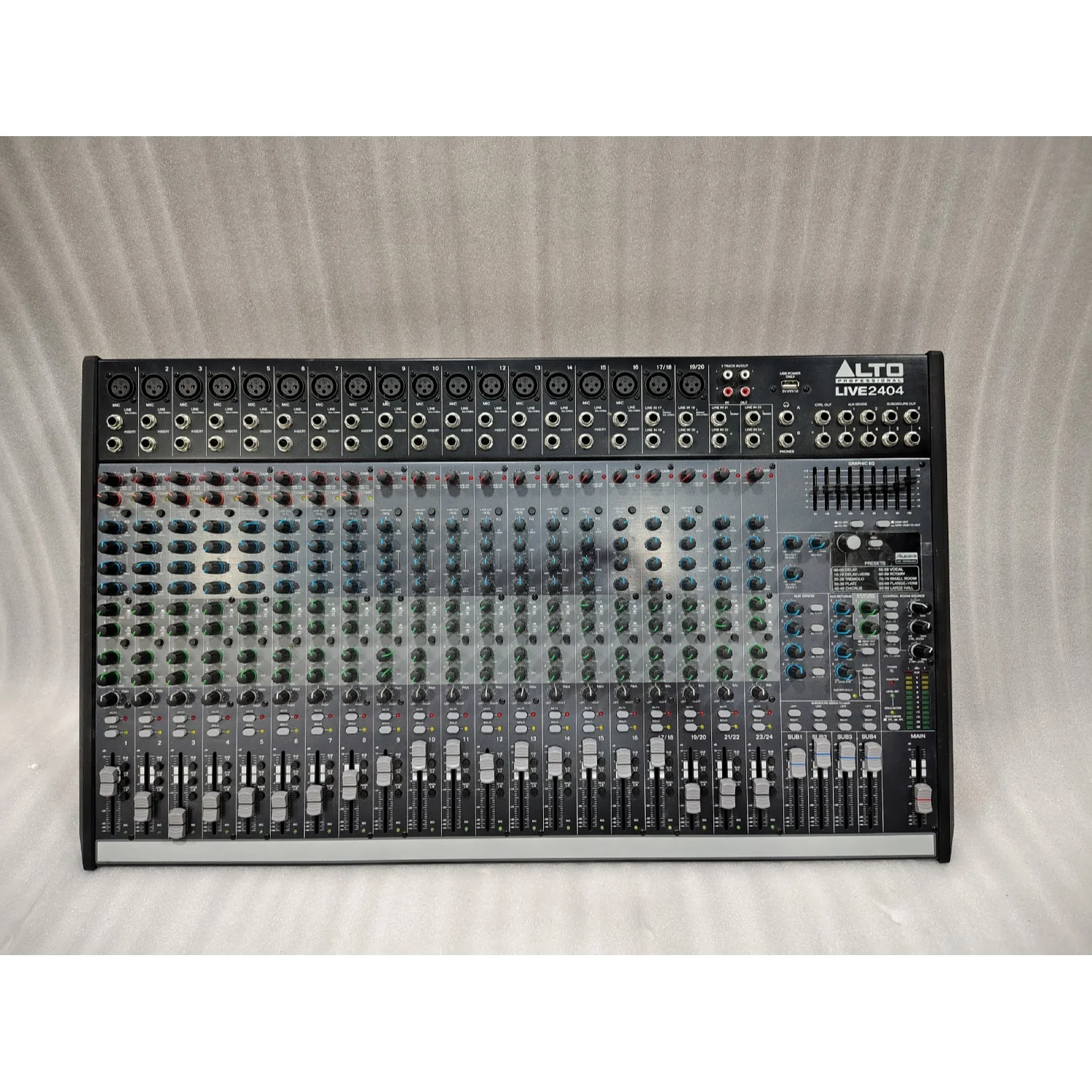 Alto Live 2404 Professional 24-Channel/4-Bus Mixer - Open Box - Image 15