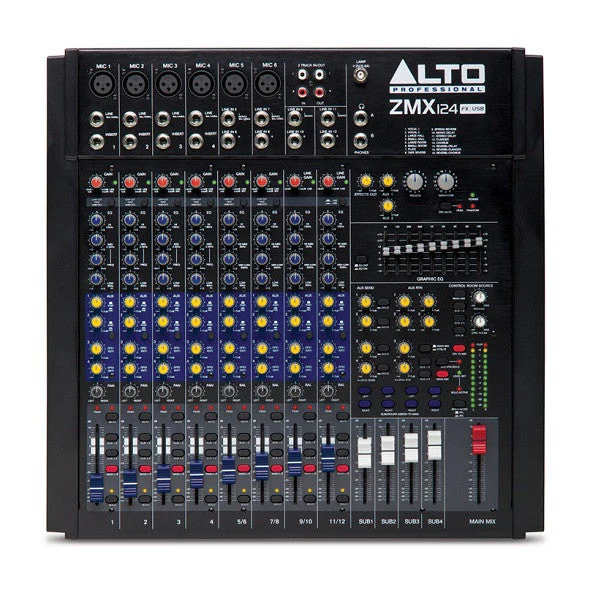 Alto ZMX 164 FX USB 16-Channel Mixer With Effects And USB Interface
