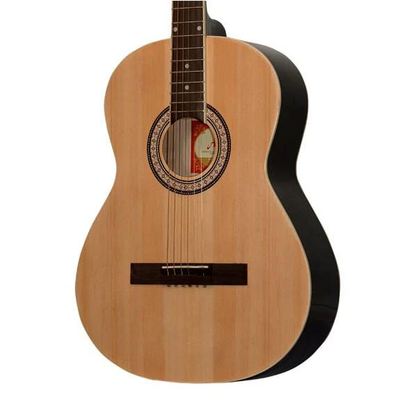 Amaze AW39-201 Acoustic Guitar - Natural - Image 2