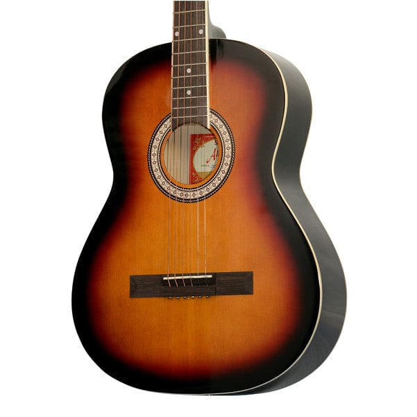 Amaze AW39-201 Acoustic Guitar - Sunburst - Image 2