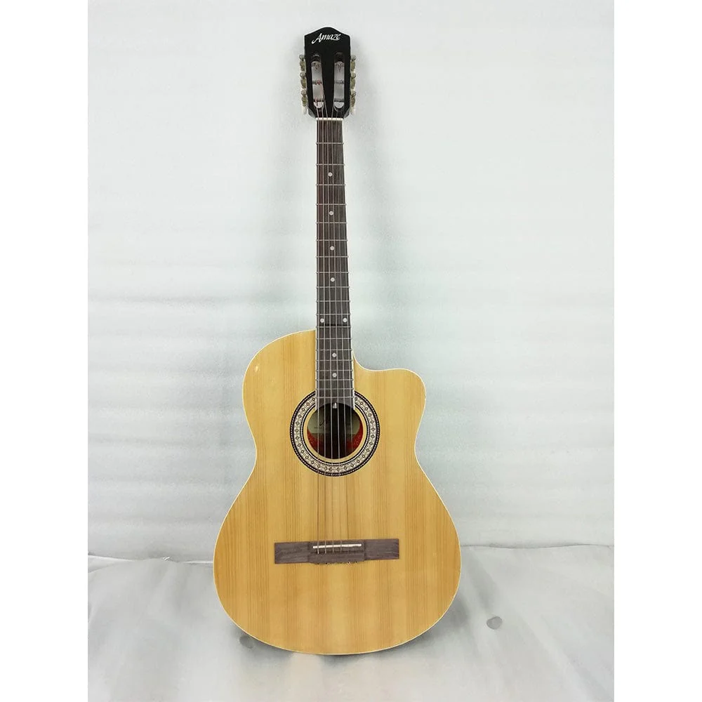 Amaze AW39C-201 Acoustic Guitar - Natural - Open Box B Stock