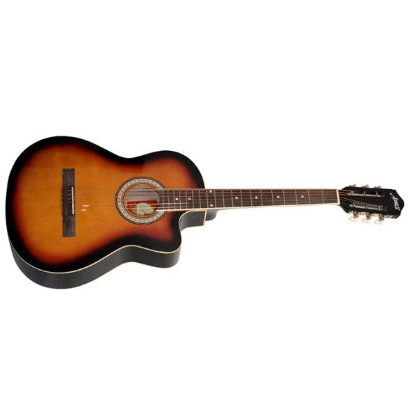 Amaze AW39C-201 Acoustic Guitar - Sunburst