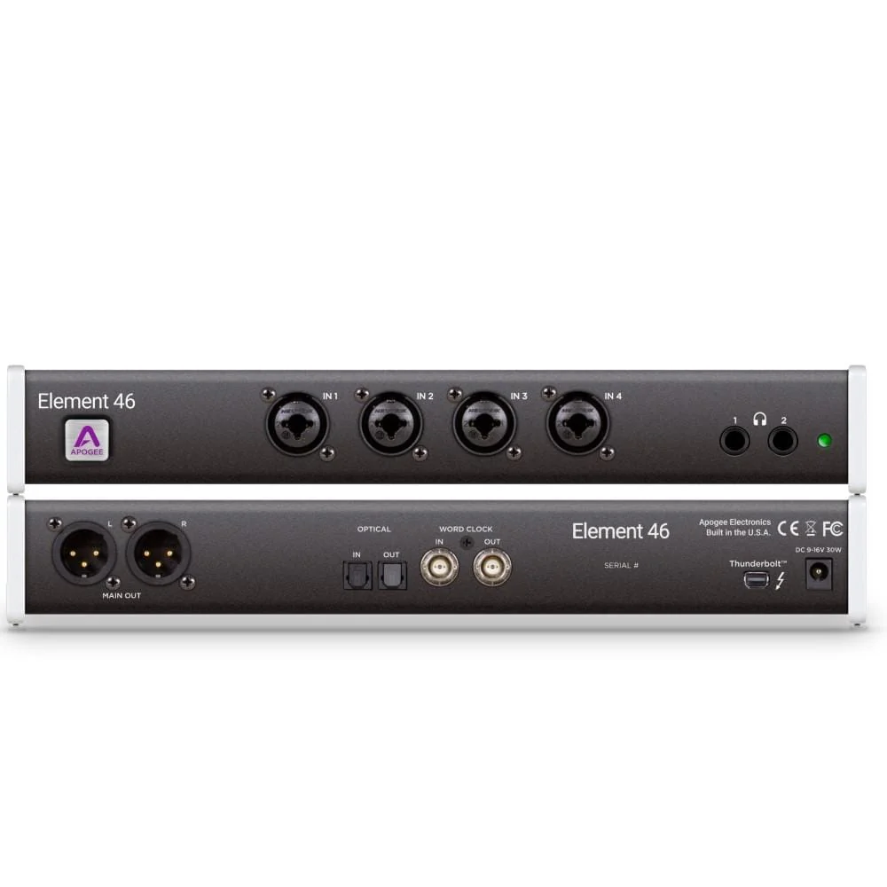 Apogee Element Thunderbolt Audio I/O Box for Mac - Image 2