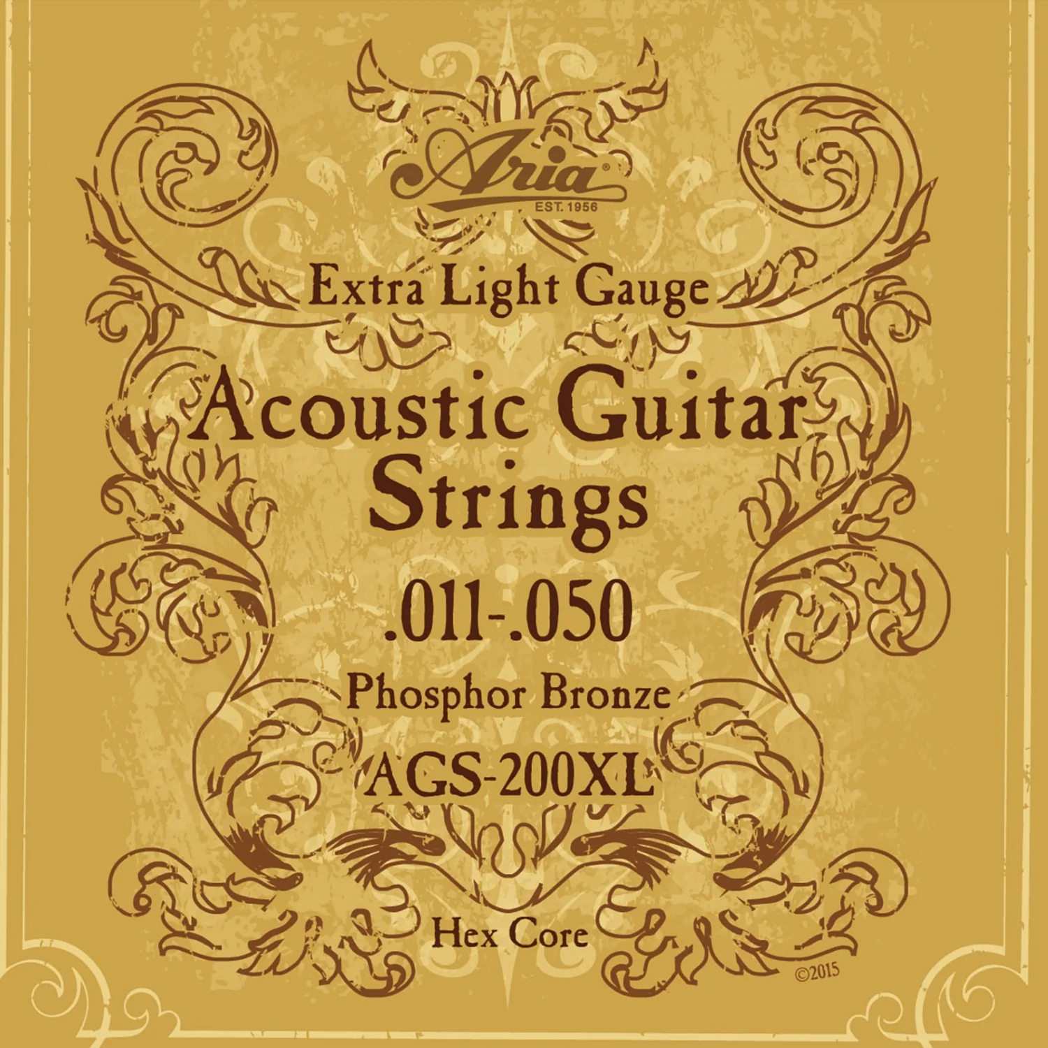 Aria AGS-200 Phosphor Bronze Acoustic Guitar String