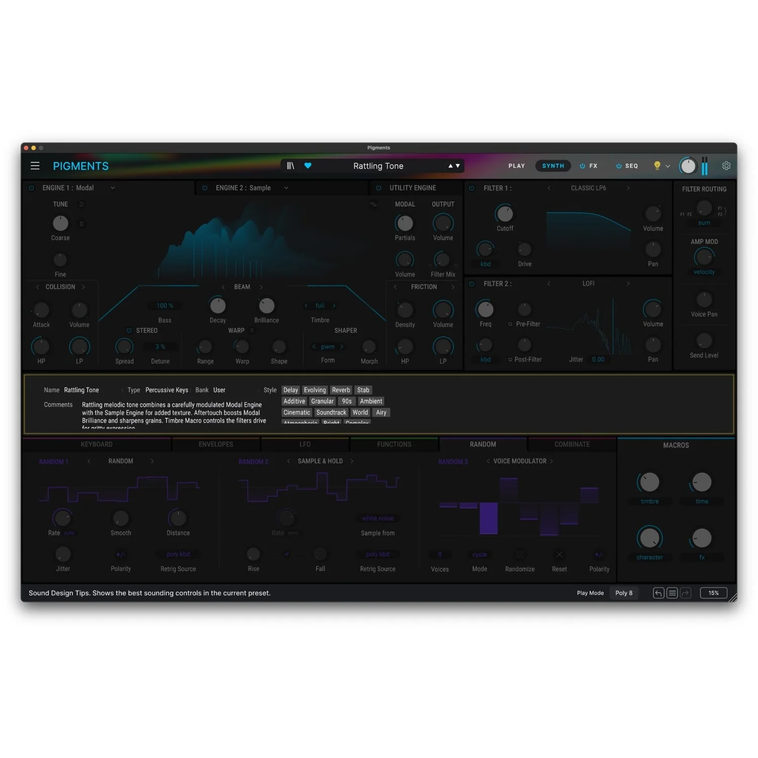 Arturia Pigments 6 Polychrome Software Synthesizer – Professional Audio Software & Plugin - Image 4