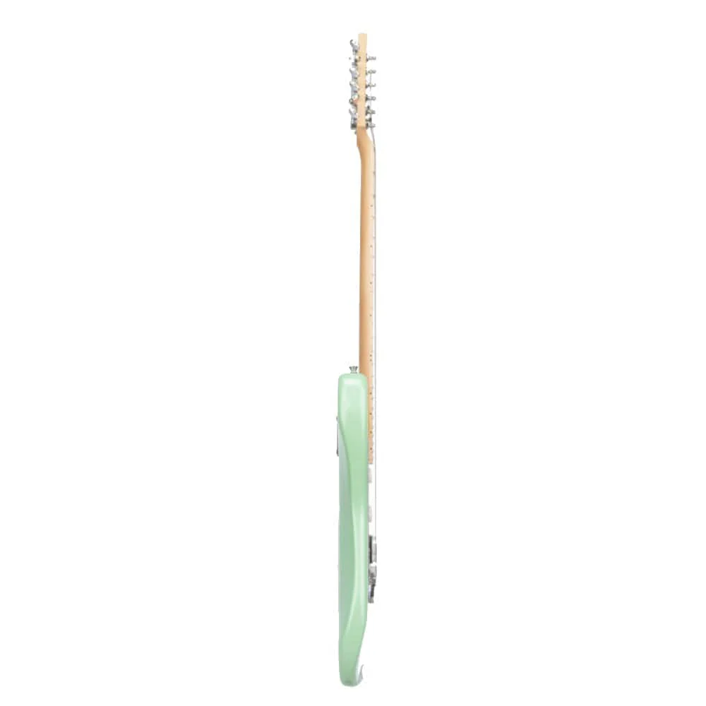 Ashton AG232MSF 6 String Electric Guitar with Gig Bag, Strap, and Online Lessons -  Seafoam - Image 3