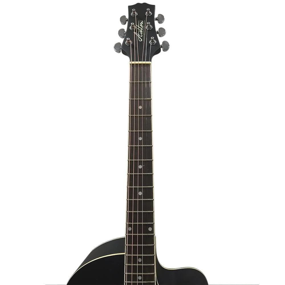 Ashton D10CEQ 39-inch Cutaway Electro Acoustic Guitar with EQ - Image 15