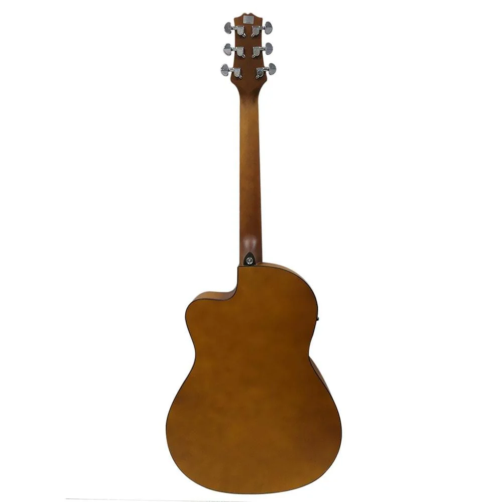 Ashton D10CEQ 39-inch Cutaway Electro Acoustic Guitar with EQ - Image 18