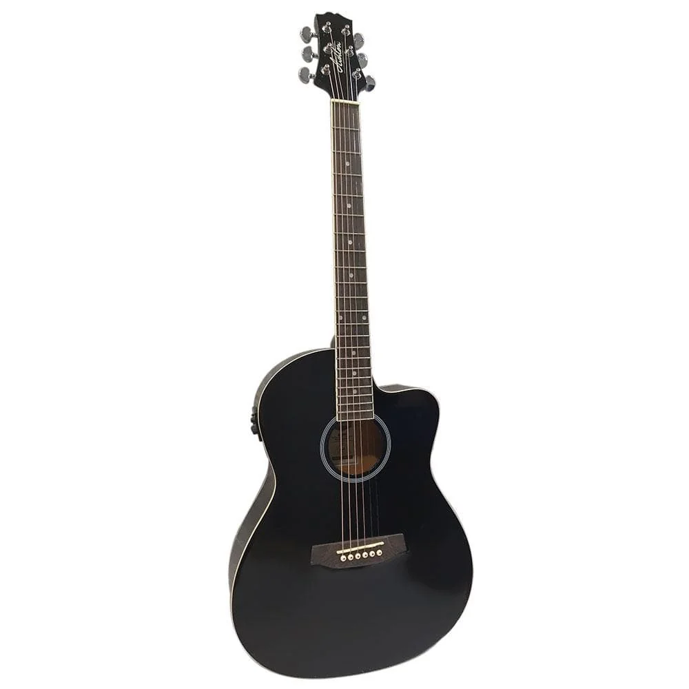 Ashton D10CEQ 39-inch Cutaway Electro Acoustic Guitar with EQ - Image 8