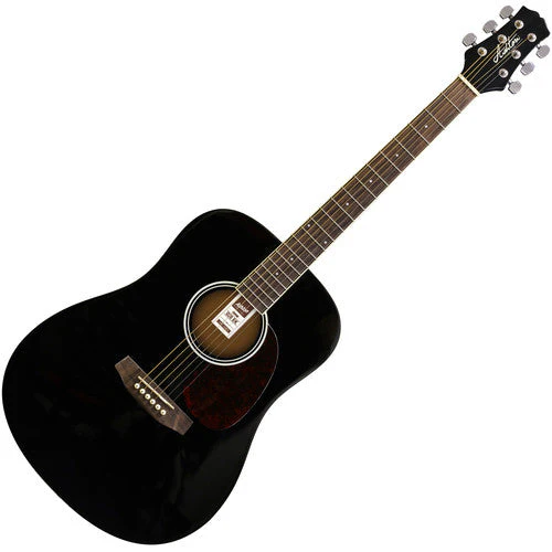 Ashton D20BK Dreadnought Acoustic Guitar