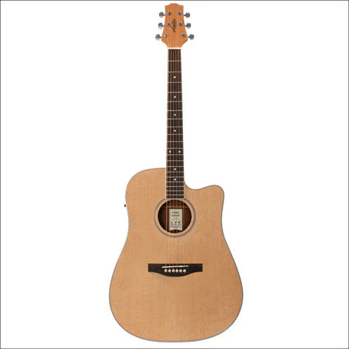 Ashton D46SCEQ Semi Electro Acoustic Guitar