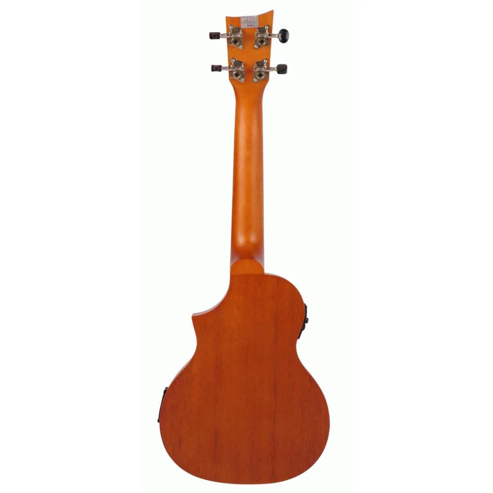 Ashton UKE240EQMH Acoustic Electric Concert Ukulele - Mahogany - Image 4