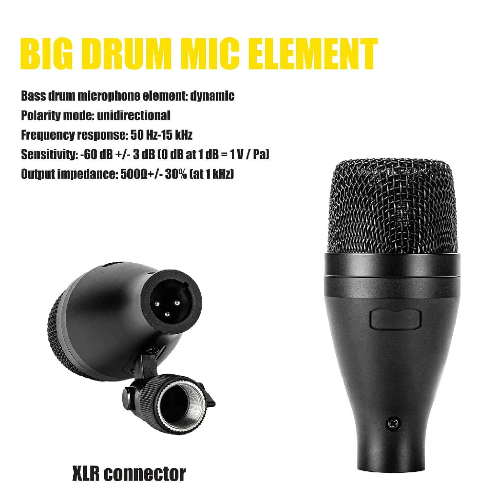 Audio Array AM-K1 5 Wired Drum Kit Microphone - Image 5