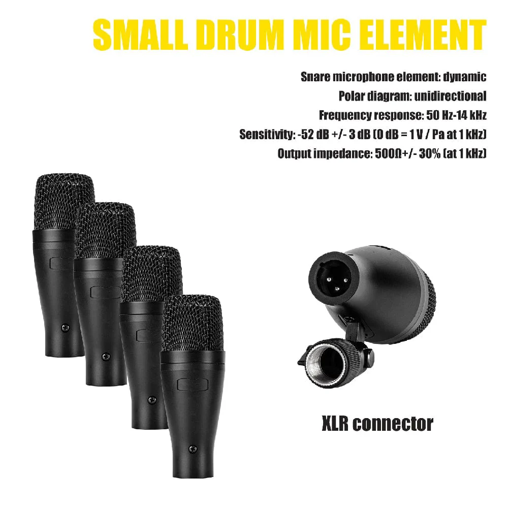 Audio Array AM-K3 Wired Microphone Drum Kit - Image 8