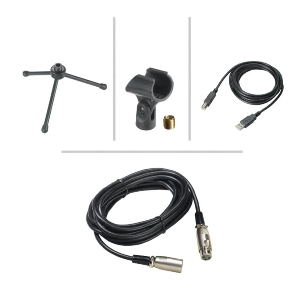 Audio-Technica AT2005USB Dynamic Cardioid Handheld Microphone - Image 2