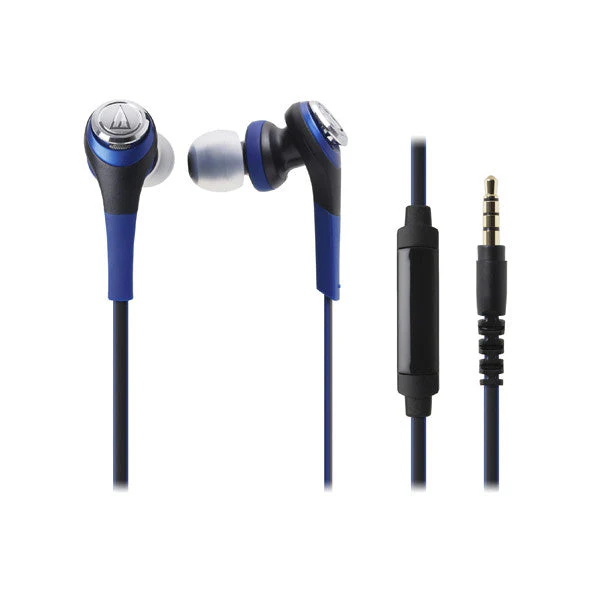 Audio-Technica ATH-CKS550IS Solid Bass In-Ear Headphones with In-line Mic & Control - Image 3