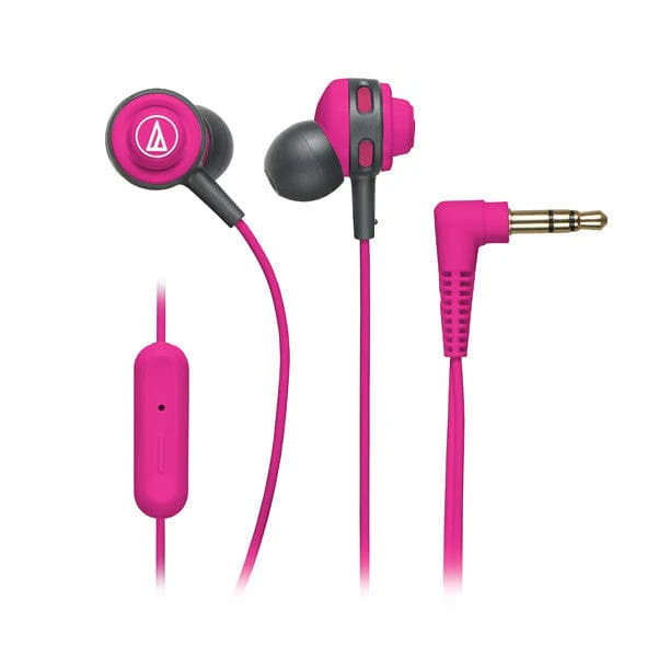 Audio-Technica ATH-COR150IS SonicSport In-ear Headphones with In-line Mic & Control - Image 4