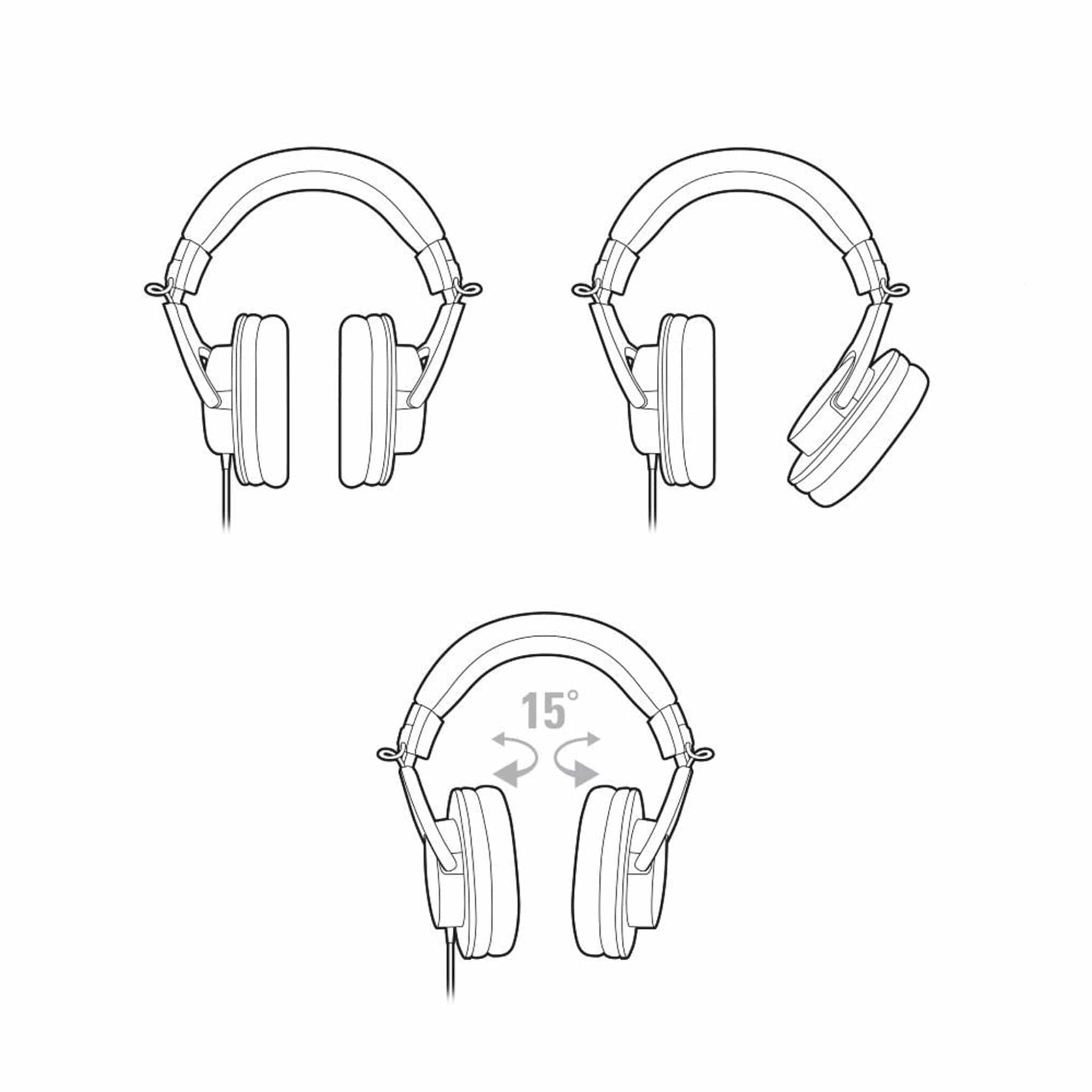 Audio-Technica ATH-M20X Headphones - Open Box - Image 5