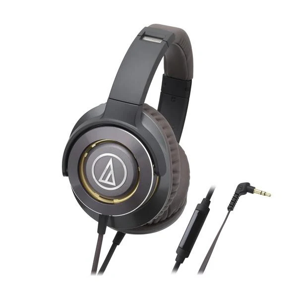 Audio-Technica ATH-WS770IS Solid Bass Over-Ear Headphones with In-line Mic and Control - Image 2