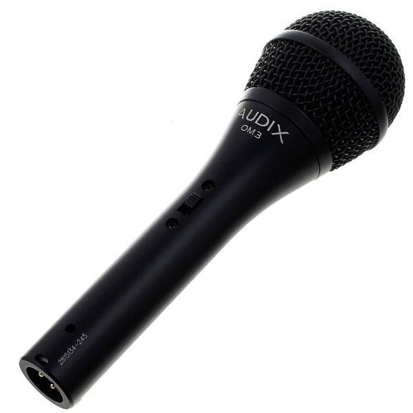 Audix OM3S Dynamic Vocal Microphone With Switch