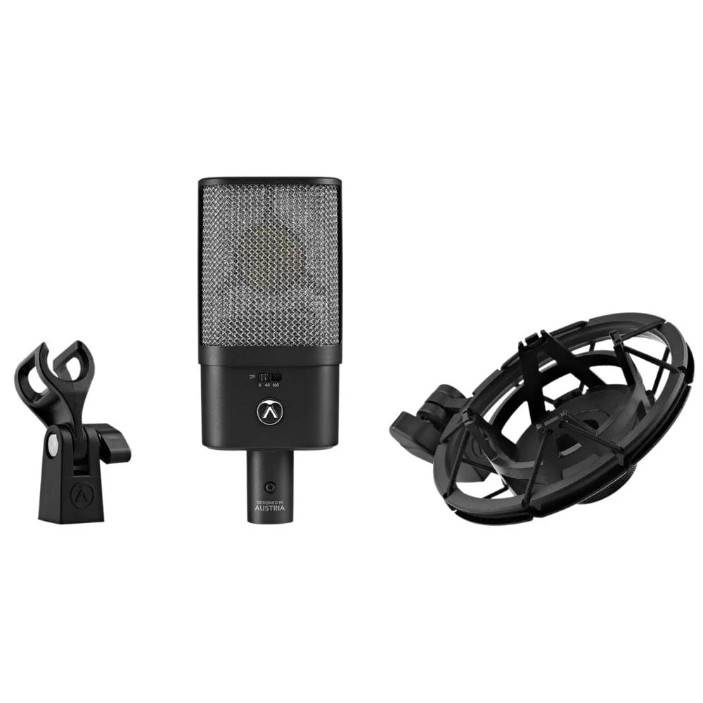 Austrian Audio OC16 Cardioid Pattern Precision Condenser Microphone Studio Set with Hi-X15 Professional Headphones - Image 4