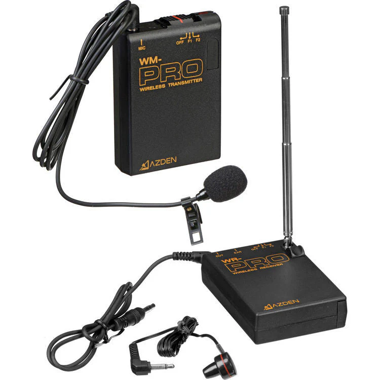 Azden WLX-PRO VHF Wireless Lavalier Microphone System