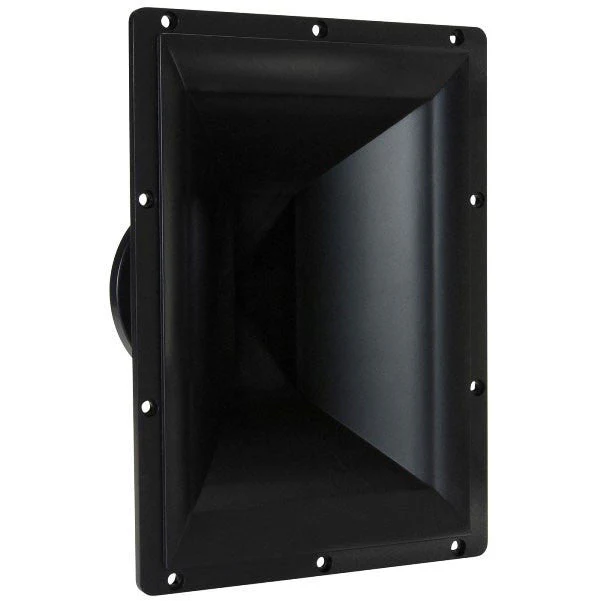 BAJAAO 7inch x 10inch Horn Tweeter with 1inch Titanium Compression Driver