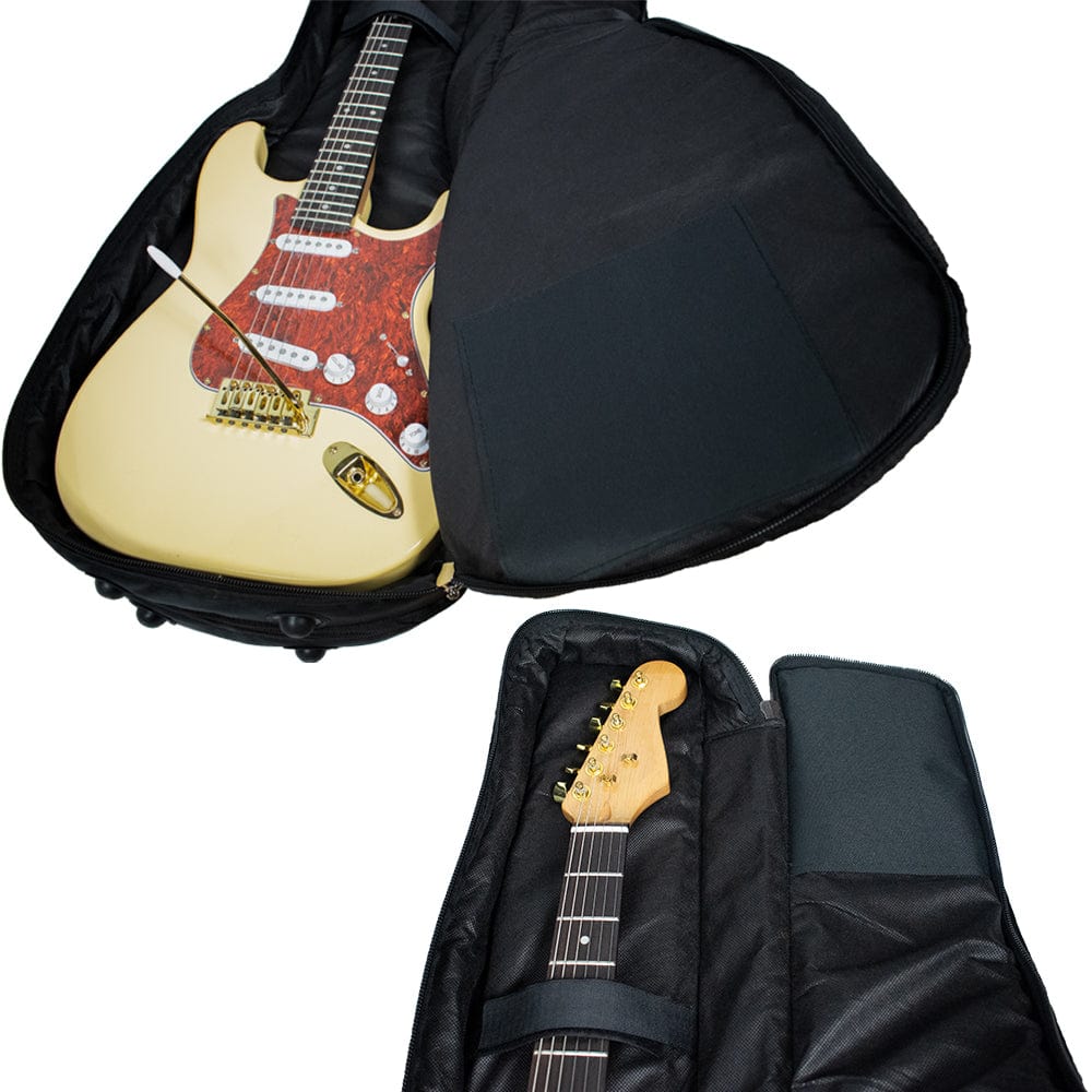 Bajaao Dual Electric Guitar Gig Bag with 12mm Padding for 2 Electric Guitars - Image 7