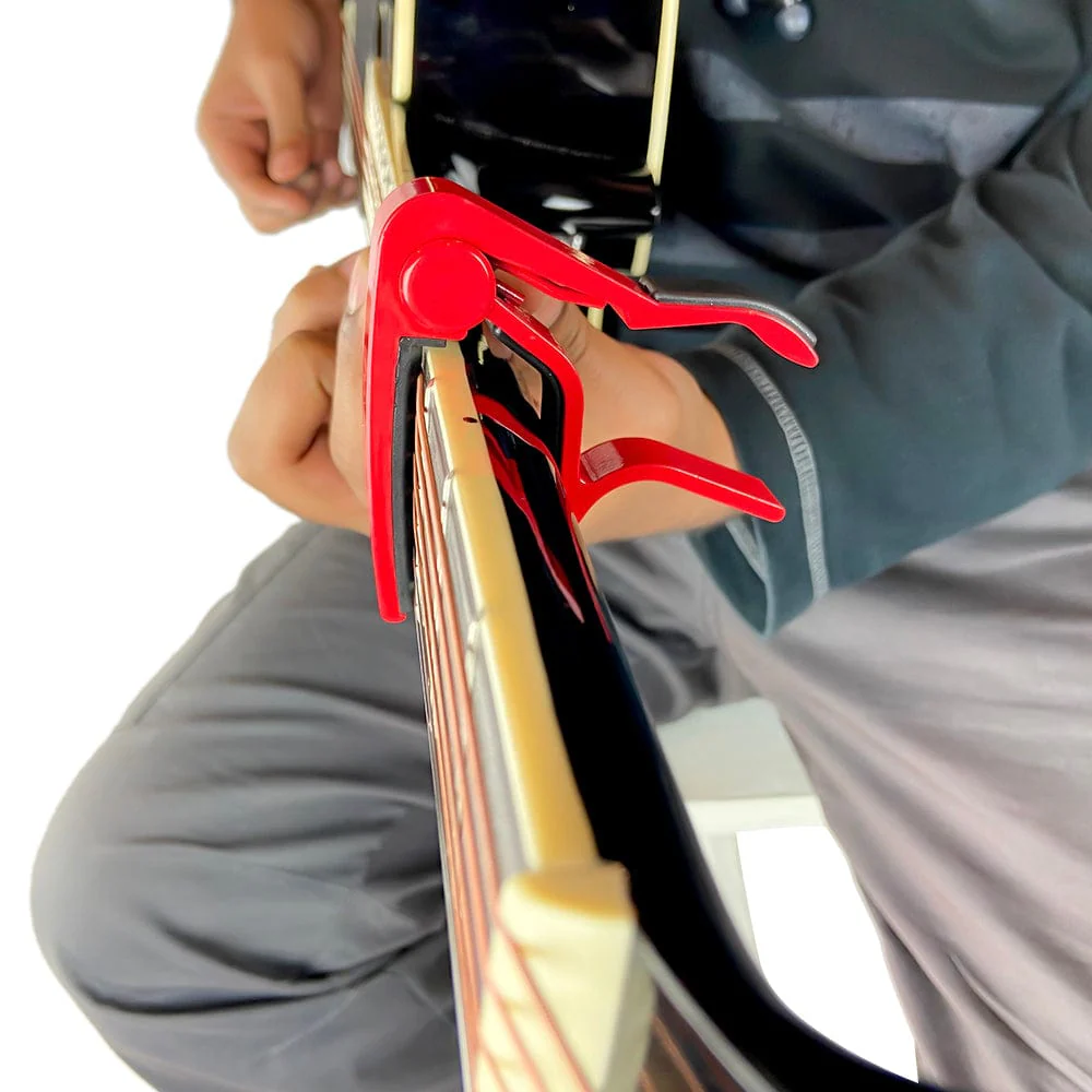 Bajaao Metal Capo For Guitar, Ukulele, Mandolin & Banjo - Open Box - Image 7