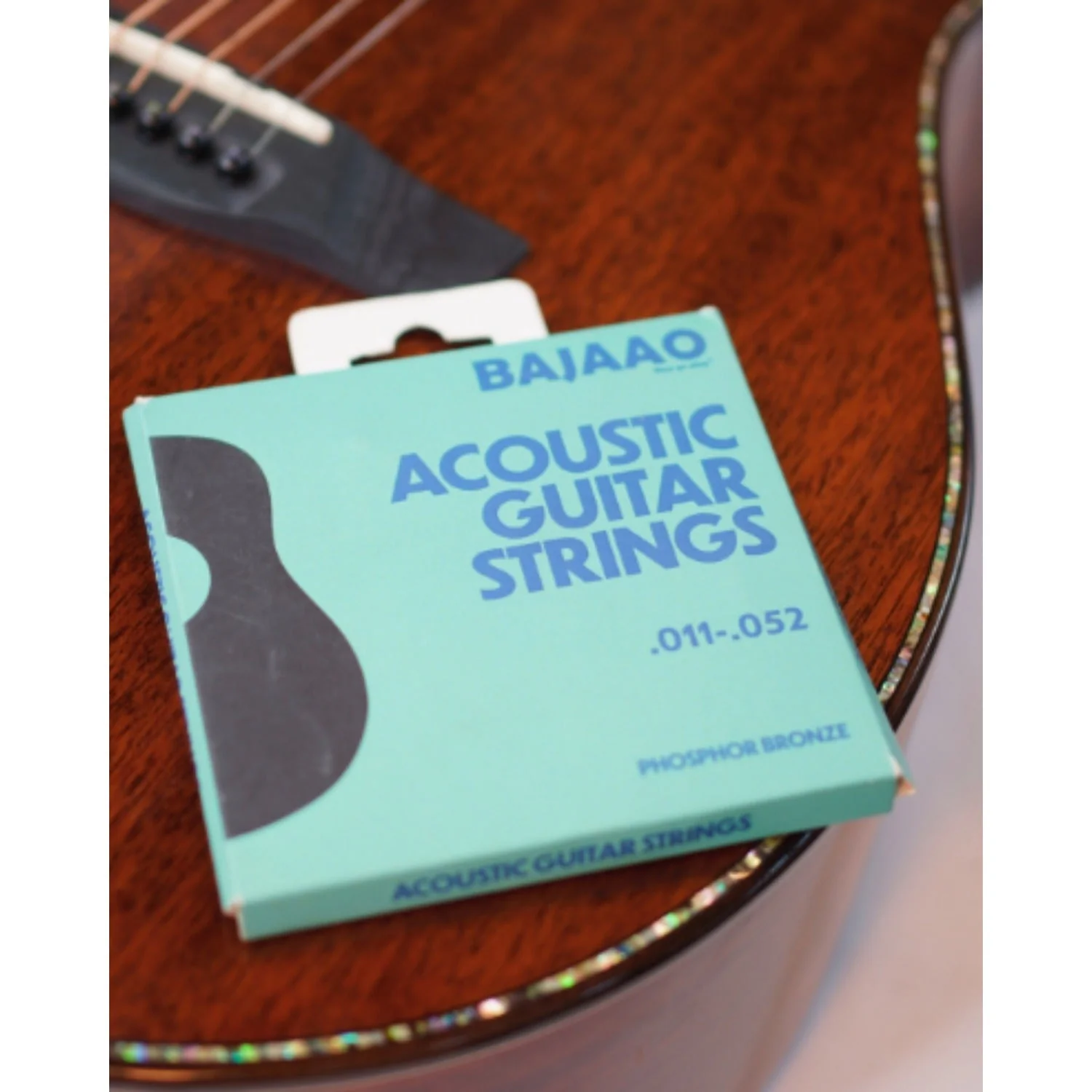 Bajaao Phosphor Bronze Acoustic Guitar String Set - Image 4