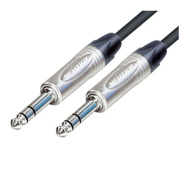 Bajaao Professional TRS Audio Cable with Neutrik Connectors