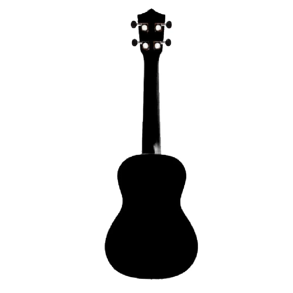Bamboo New Generation Black Edition Series Concert Ukulele with Gig Bag - Image 4