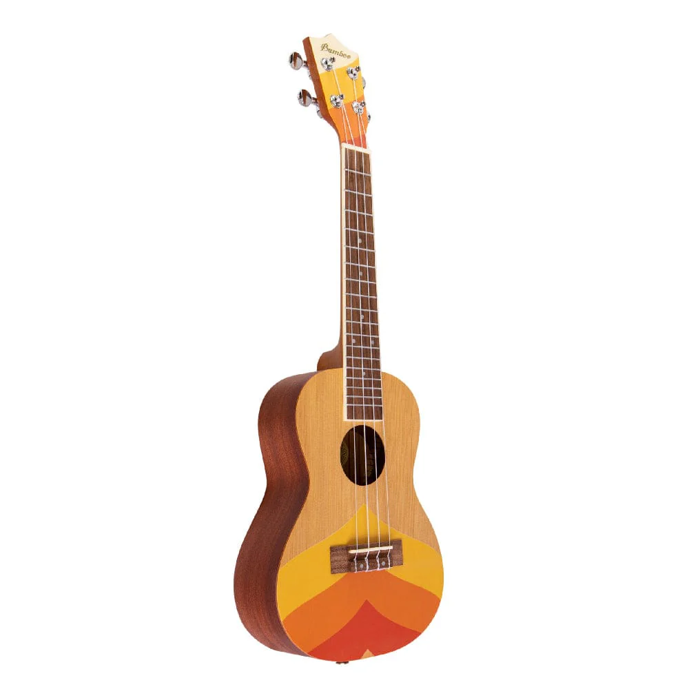 Bamboo New Generation Cali Line Series Concert Ukulele with Gig Bag - Image 3