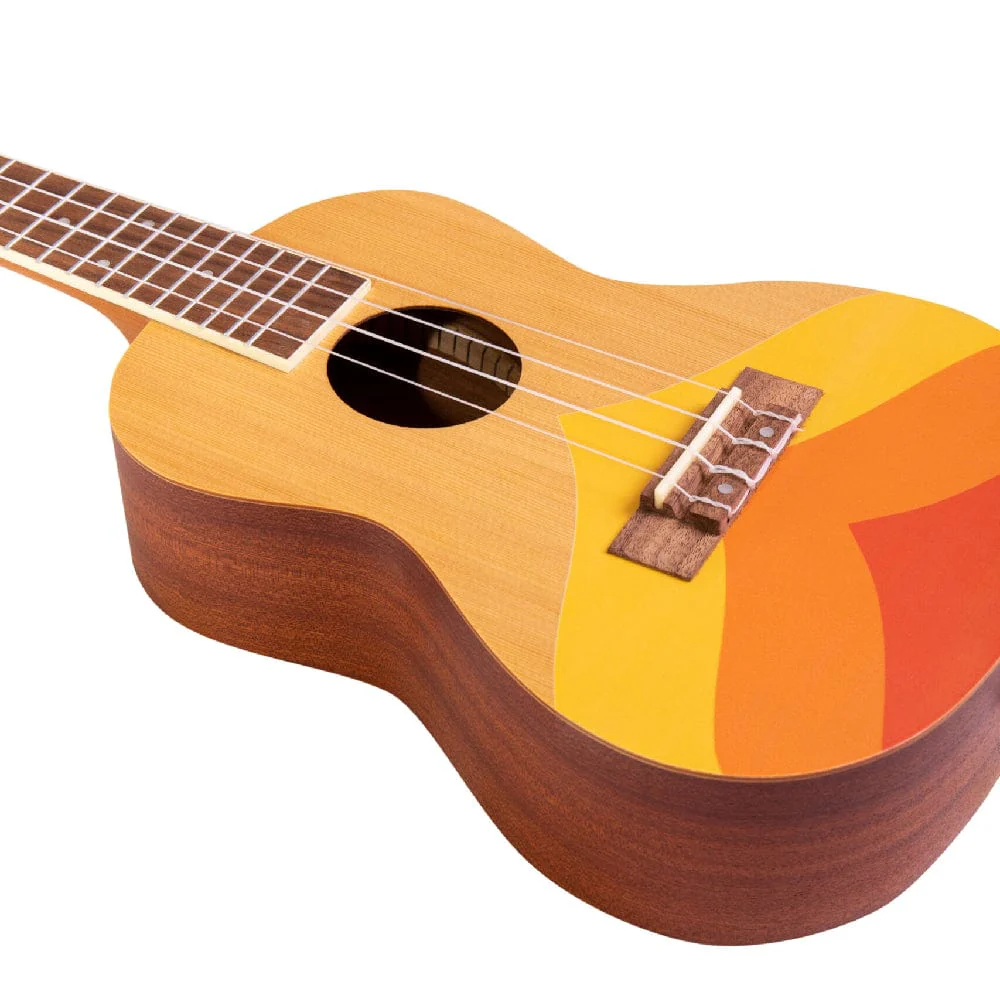 Bamboo New Generation Cali Line Series Concert Ukulele with Gig Bag - Image 4
