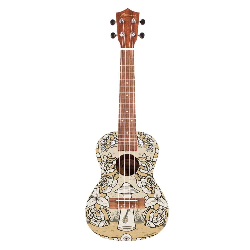 Bamboo New Generation Dreams Line Series Concert Ukulele with Gig Bag - Image 11