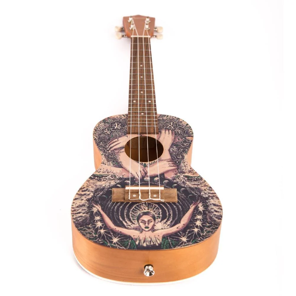 Bamboo New Generation Dreams Line Series Concert Ukulele with Gig Bag - Image 3
