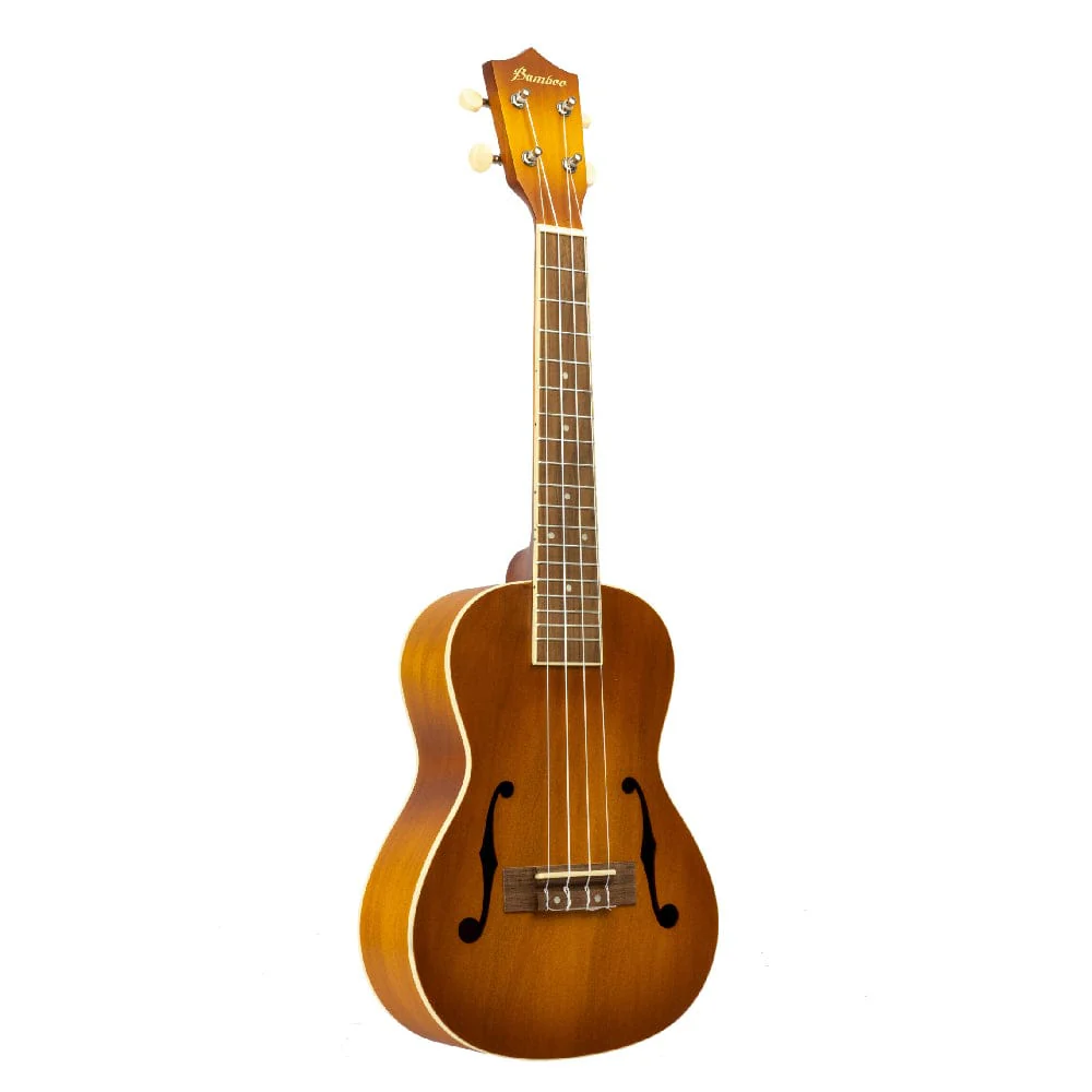 Bamboo Special Edition Series Violin Line Concert Ukulele with Gig Bag - Image 7