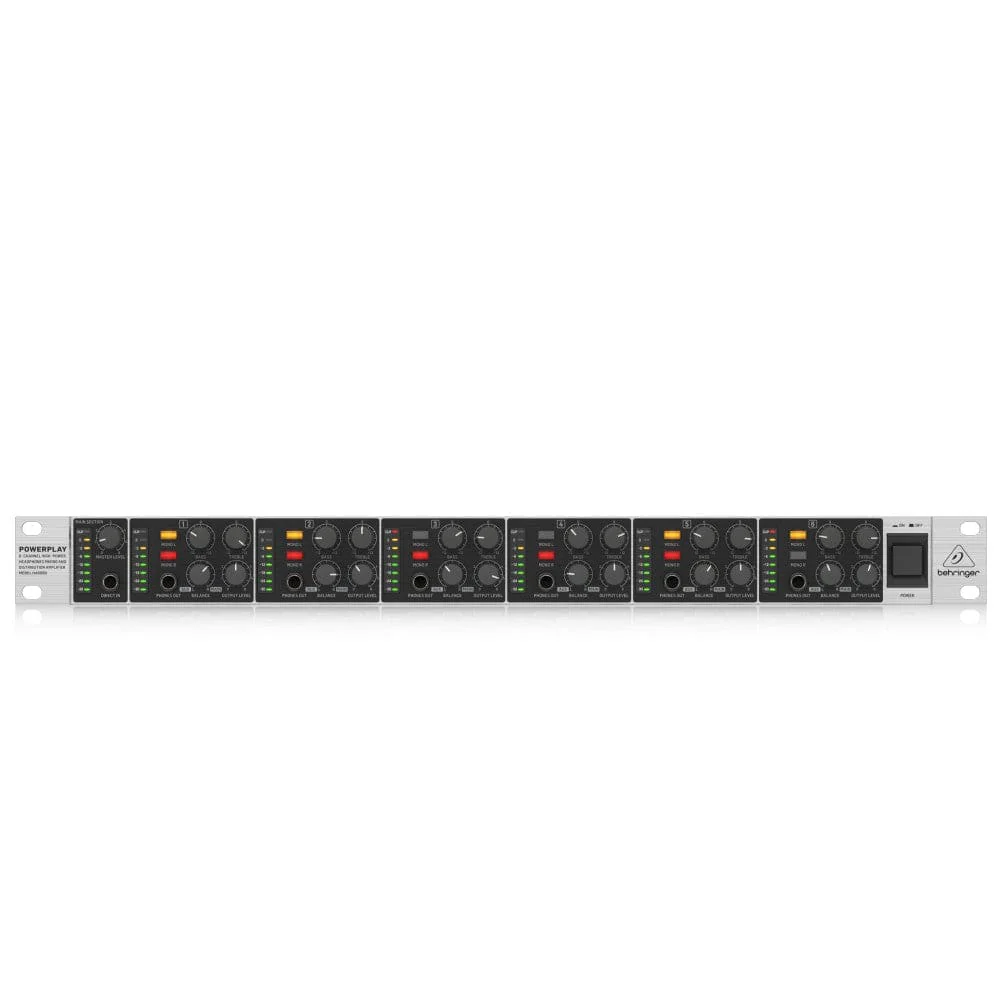 Behringer HA6000 6-Channel High-Power Headphone Amplifier