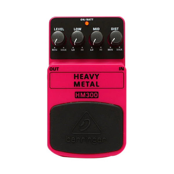 Behringer HM300 Heavy Metal Guitar Effects Pedal