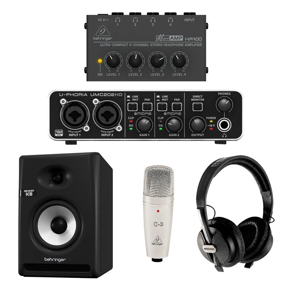 Behringer Home Recording Starter 1 Bundle