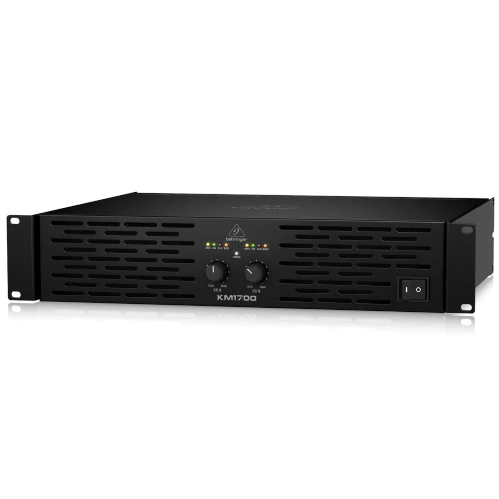 Behringer KM1700 Professional 1700-Watt Stereo Power Amplifier with ATR - Image 4